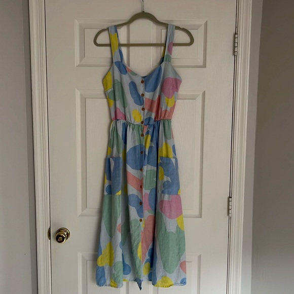 Anthropologie Bobo Choses Button-Down Midi Dress - Picture 2 of 10